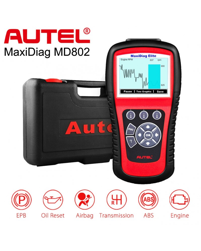 Scaner diagnoza - Autel Maxi Diag Elite MD802