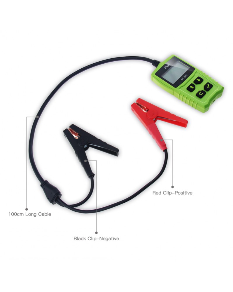 JDiag FasCheck BT-200 - Tester baterii auto