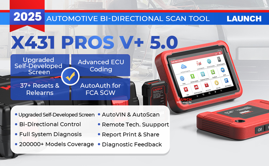 Launch X431 PROS V5 tester profesional diagnoza auto