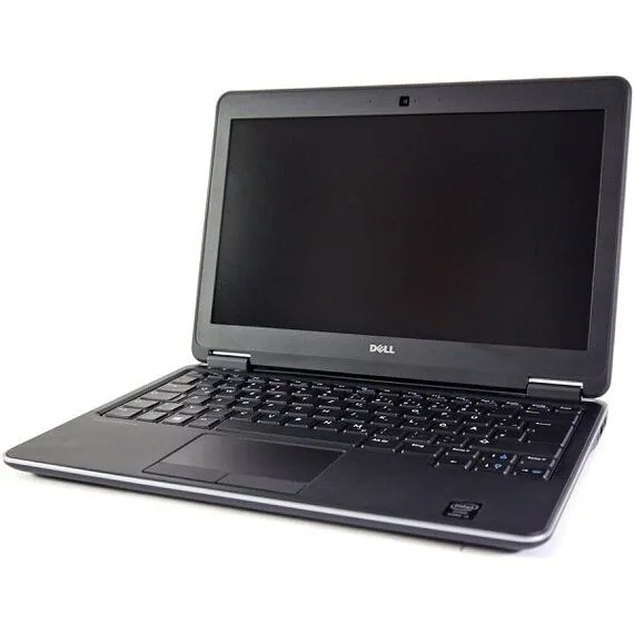 Laptop Dell i5 recondiționat, preinstalat pentru diagnoză auto 3 Vedere laterală a laptopului Dell recondiționat și a porturilor sale